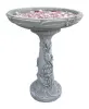Product image 3 of the product “Set Bangkok – Bird Bath | 60 cm Height, Ø Bowl 50 cm | Casted Stone ”